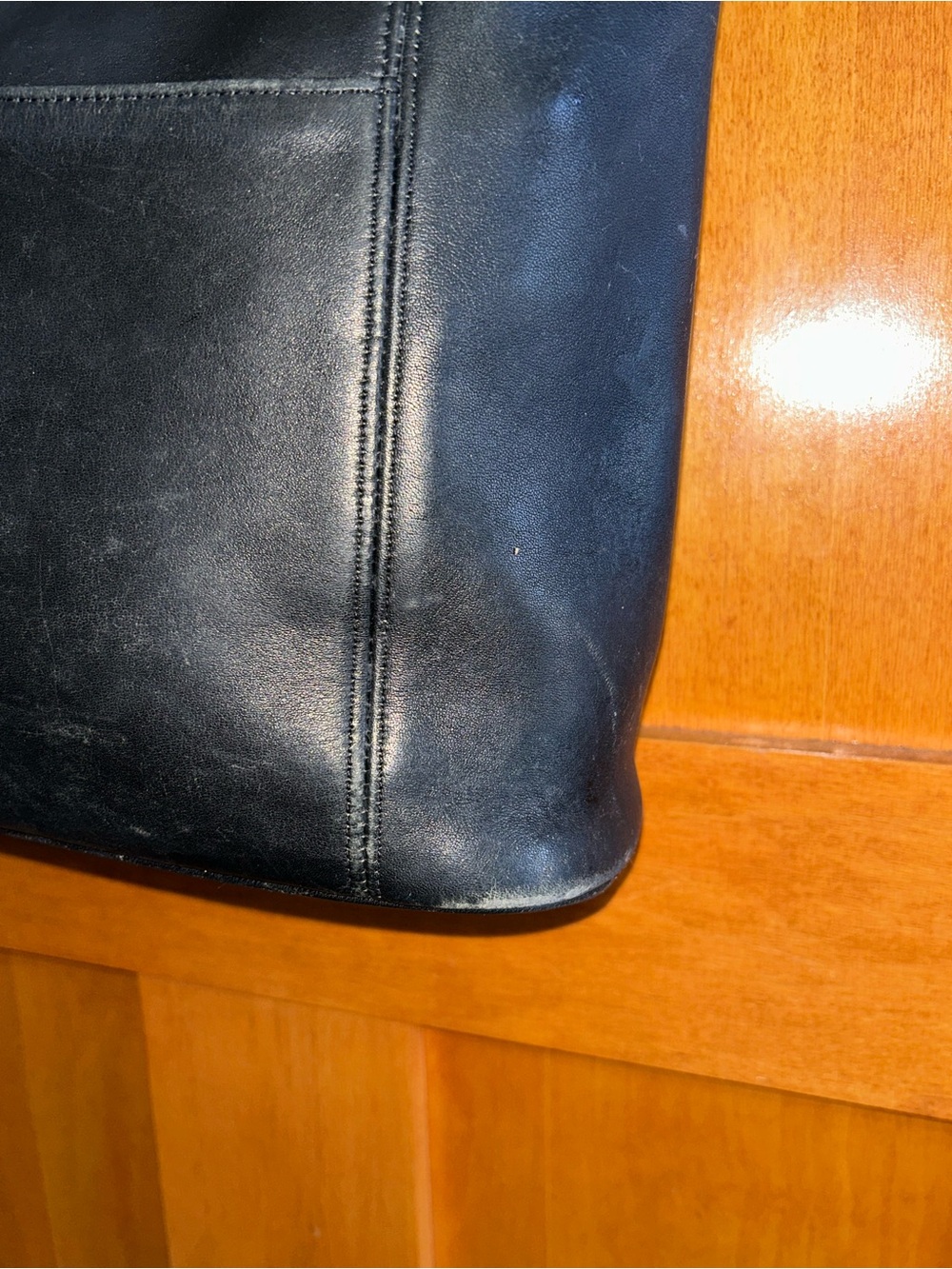 Vintage Coach Bag Soho Erickson Black Leather Shoulder Bag Hobo Bag Made USA - Picture 5 of 11
